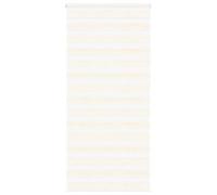 vidaXL Estor Cebra Beige mármol Tejido Ancho 105,9 cm poliéster, Estor Doble, Estor Enrollable Cebra, Cortina Cebra, Estor Doble