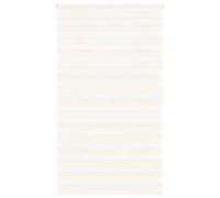 vidaXL Estor Cebra Beige mármol Tejido Ancho 125,9 cm poliéster, Estor Doble, Estor Enrollable Cebra, Cortina Cebra, Estor Doble