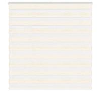 vidaXL Estor Cebra Beige mármol Tejido Ancho 135,9 cm poliéster, Estor Doble, Estor Enrollable Cebra, Cortina Cebra, Estor Doble