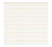 vidaXL Estor Cebra Beige mármol Tejido Ancho 155,9 cm poliéster