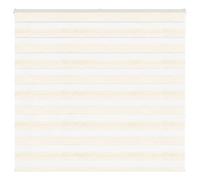 vidaXL Estor Cebra Beige mármol Tejido Ancho 160,9 cm poliéster, Estor Doble, Estor Enrollable Cebra, Cortina Cebra, Estor Doble