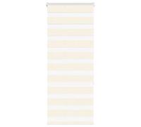 vidaXL Estor Cebra Beige mármol Tejido Ancho 55,9 cm poliéster