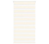 vidaXL Estor Cebra Beige mármol Tejido Ancho 65,9 cm poliéster, Estor Doble, Estor Enrollable Cebra, Cortina Cebra, Estor Doble