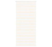 vidaXL Estor Cebra Beige mármol Tejido Ancho 90,9 cm poliéster, Estor Doble, Estor Enrollable Cebra, Cortina Cebra, Estor Doble