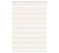 vidaXL Estor Cebra Beige mármol Tejido Ancho 95,9 cm poliéster, Estor Doble, Estor Enrollable Cebra, Cortina Cebra, Estor Doble