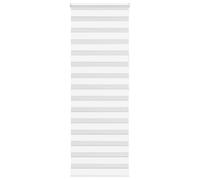 vidaXL Estor Cebra Blanco 90x200 cm Tejido Ancho 85,9 cm poliéster, Estor Doble, Estor Enrollable Cebra, Cortina Cebra, Estor Doble