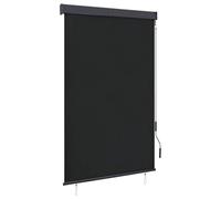 vidaXL Estor Enrollable de Exterior Persiana Toldo Vertical de Jardín Balcón Porche Pantallas de Privacidad Sombra 120x250cm Gris Antracita