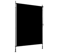 vidaXL Estor Enrollable de Exterior Gris Antracita 150x270 cm