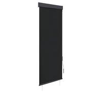 vidaXL Estor Enrollable de Exterior Persiana Toldo Vertical de Jardín Balcón Porche Pantallas de Privacidad Sombra 60x250cm Gris Antracita