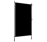 vidaXL Estor Enrollable de Exterior Persiana Toldo Vertical de Jardín Balcón Porche Pantallas de Privacidad Sombra Balcón Gris Antracita 120x270cm