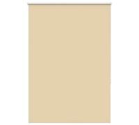 vidaXL Estor Enrollable Opaco Beige 110x130 cm Tela Ancho 105,7 cm