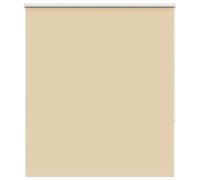 vidaXL Estor Enrollable Opaco Beige 135x150 cm Tela Ancho 131,6 cm