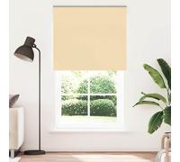 vidaXL Estor Enrollable Opaco Beige 135x210 cm Tela Ancho 131,6 cm