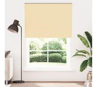 vidaXL Estor Enrollable Opaco Beige 155x210 cm Tela Ancho 151,6 cm