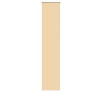 vidaXL Estor Enrollable Opaco Beige 40x230 cm Tela Ancho 35,7 cm