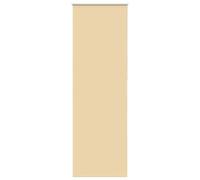 vidaXL Estor Enrollable Opaco Beige 65x210 cm Tela Ancho 60,7 cm