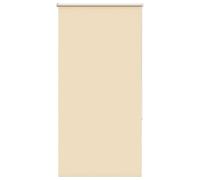 vidaXL Estor Enrollable Opaco Beige 75x130 cm Tela Ancho 70,7 cm