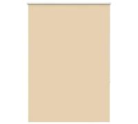vidaXL Estor Enrollable Opaco Beige 90x130 cm Tela Ancho 85,7 cm