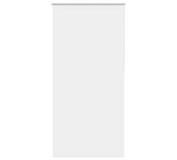 vidaXL Estor Enrollable Opaco Blanco 100x210 cm Tela Ancho 95,7 cm, Estor día y Noche, Estor de Cocina, Estor Opaco Enrollable, Estor Opaco