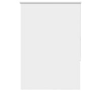 vidaXL Estor Enrollable Opaco Blanco 115x150 cm Tela Ancho 110,7 cm, Estor día y Noche, Estor de Cocina, Estor Opaco Enrollable, Estor Opaco
