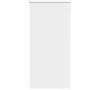 vidaXL Estor Enrollable Opaco Blanco 115x230 cm Tela Ancho 110,7cm, Estor día y Noche, Estor de Cocina, Estor Opaco Enrollable, Estor Opaco