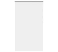 vidaXL Estor Enrollable Opaco Blanco 120x230 cm Tela Ancho 116,6cm,6cm, Estor día y Noche, Estor de Cocina, Estor Opaco Enrollable, Estor Opaco