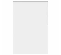 vidaXL Estor Enrollable Opaco Blanco 160x210 cm Tela Ancho 156,6 cm, Estor día y Noche, Estor de Cocina, Estor Opaco Enrollable, Estor Opaco