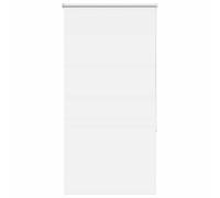 vidaXL Estor Enrollable Opaco Blanco 70x130 cm, Tela Ancho 65,7 cm, Estor Día y Noche, Cocina