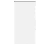 vidaXL Estor Enrollable Opaco Blanco 80x175 cm Tela Ancho 75,7 cm, Estor día y Noche, Estor de Cocina, Estor Opaco Enrollable, Estor Opaco