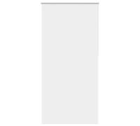 vidaXL Estor Enrollable Opaco Blanco 90x230 cm Tela Ancho 85,7cm, Estor día y Noche, Estor de Cocina, Estor Opaco Enrollable, Estor Opaco