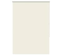 vidaXL Estor Enrollable Opaco Blanco Roto 100x130cm Tela Ancho 95,7cm