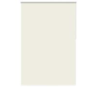vidaXL Estor Enrollable Opaco Blanco Roto 145x210cm Tela Ancho 141,6cm, Estor día y Noche, Estor de Cocina, Estor Opaco Enrollable, Estor Opaco