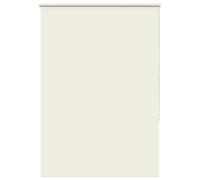 vidaXL Estor Enrollable Opaco Blanco Roto 90x175cm Tela Ancho 85,7cm, Estor día y Noche, Estor de Cocina, Estor Opaco Enrollable, Estor Opaco