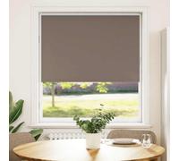 vidaXL Estor Enrollable Opaco Color Café 105x130 cm Tela Ancho 100,7cm, Estor día y Noche, Estor de Cocina, Estor Opaco Enrollable, Estor Opaco