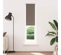 vidaXL Estor Enrollable Opaco Color Café 50x230cm Tela Ancho 45,7cm, Estor día y Noche, Estor de Cocina, Estor Opaco Enrollable, Estor Opaco