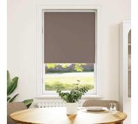 vidaXL Estor Enrollable Opaco Color Café 75x175 cm Tela Ancho 70,7cm, Estor día y Noche, Estor de Cocina, Estor Opaco Enrollable, Estor Opaco