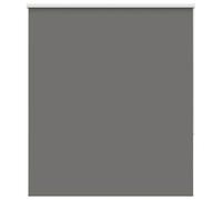 vidaXL Estor Enrollable Opaco Gris 140x175 cm Tela Ancho 136,6 cm