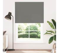 vidaXL Estor Enrollable Opaco Gris 160x230 cm Tela Ancho 156,6 cm