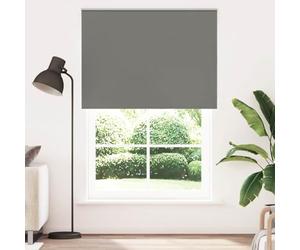 vidaXL Estor Enrollable Opaco Gris 160x230 cm Tela Ancho 156,6 cm