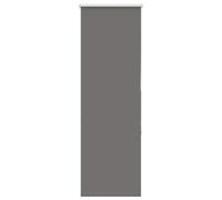 vidaXL Estor Enrollable Opaco Gris 40x150 cm Tela Ancho 35,7 cm