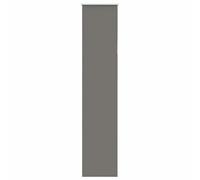 vidaXL Estor Enrollable Opaco Gris 50x210 cm Tela Ancho 45,7 cm
