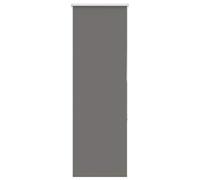 vidaXL Estor Enrollable Opaco Gris 55x150 cm Tela Ancho 55,7 cm