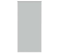 vidaXL Estor Enrollable Opaco gris claro 100x210 cm (tela ancho 95,7 cm) día y noche para cocina