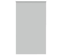 vidaXL Estor Enrollable Opaco Gris Claro 125x230 cm Tela Ancho 121,6cm, Estor día y Noche, Estor de Cocina, Estor Opaco Enrollable, Estor Opaco