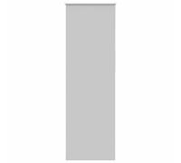 vidaXL Estor Enrollable Opaco Gris Claro 85x230 cm Tela Ancho 80,7 cm, Estor día y Noche, Estor de Cocina, Estor Opaco Enrollable, Estor Opaco