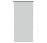vidaXL Estor Enrollable Opaco Gris Claro 90x130 cm Tela Ancho 85,7 cm, Estor día y Noche, Estor de Cocina, Estor Opaco Enrollable, Estor Opaco
