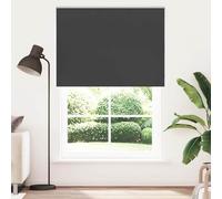 vidaXL Estor Enrollable Opaco Negro 160x210 cm Tela Ancho 156,6 cm