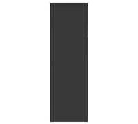 vidaXL Estor Enrollable Opaco Negro 70x230 cm Tela Ancho 65,7 cm