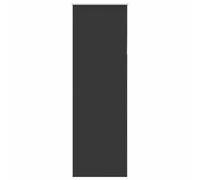 vidaXL Estor Enrollable Opaco Negro 80x230 cm Tela Ancho 75,7 cm