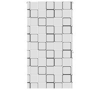 vidaXL Estor Enrollable para Ducha 140x240 cm Tela Ancho 136 cm